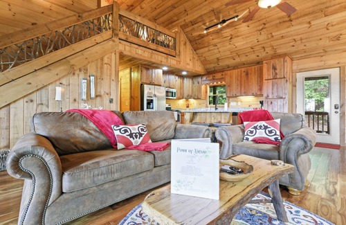 My Mountain Cabin | Amazing View, Hot Tub, Game Room, Pet Friendly