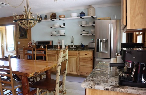 Banner Elk Cabin | Amazing View! Sauna Gameroom Firepit Spa Room Rustic Spacious Private Retreat