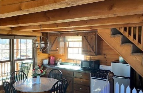 Millersburg Cabin | Amish built Honey Bear Cabin/jacuzzi tub,&loftbed