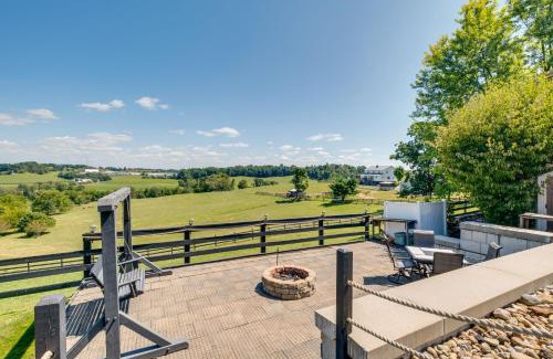 Millersburg House | Amish Country Getaway with Pastoral Views!