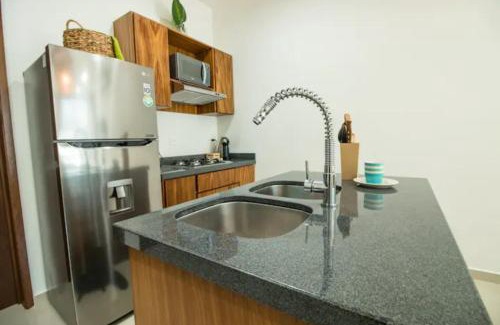 Las Gaviotas Apartment | Amplio departamento Modern Boho cerca de la playa