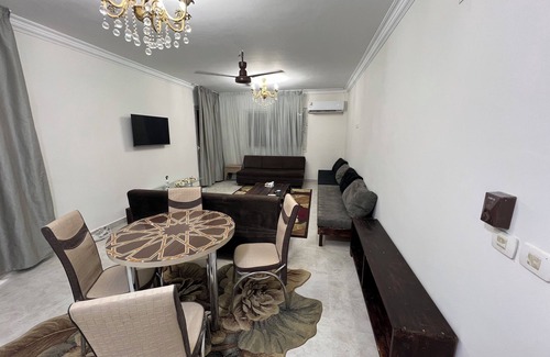 Ash-Shruq Apartment | An Energetic green garden view3-BR apartment in enjoyable Cairo with full AC