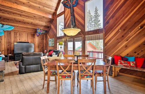 Angel Fire House | Angel Fire Cabin Hot Tub, Fire Pit and Trail Access