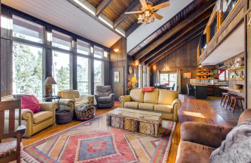 Angel Fire House | Angel Fire Cabin with Game Room about 4 Mi to Ski Resort