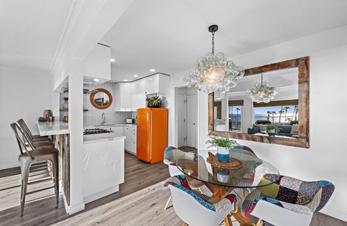 San Clemente Apartment | Angelfish Beach Retreat has pier & ocean views and AC