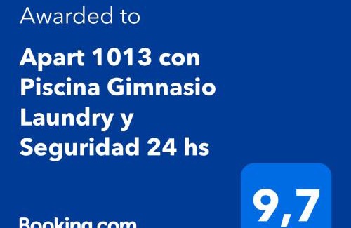 Buenos Aires Central Business District Apartment | Apart 1013 con Piscina Gimnasio Laundry y Seguridad 24 hs