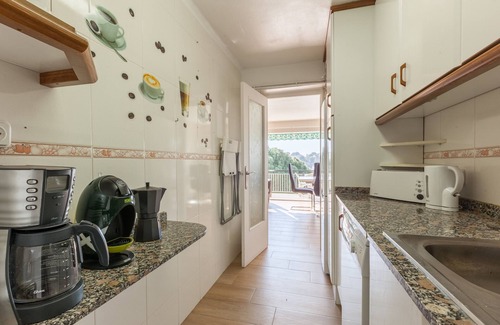 Sant Andreu de Llavaneres Apartment | Apartment 'Llavaneras 2' close to the Beach with Sea View, Wi-Fi and Air Conditioning