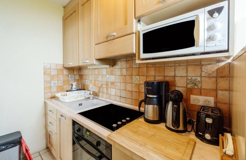 La Toussuire Apartment | Apartment 'La Centaurée' with Mountain View, Shared Garden and Wi-Fi