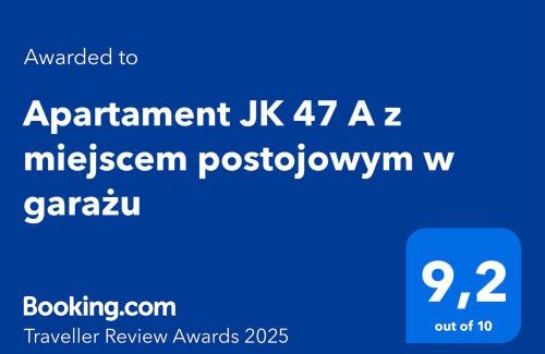 Wola Apartment | Apartament JK 47 A z miejscem postojowym w garażu