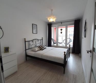 Wladyslawowo Apartment | Apartament MEWA 40 z balkonem