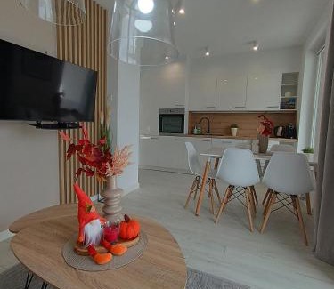 Biskupiec Apartment | Apartament z 2 sypialniami - Nova Ludova - blisko 2 jezior