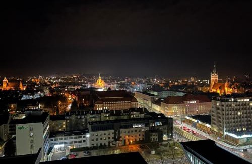 Olsztyn Apartment | Apartament z widokiem na 16 piętrze