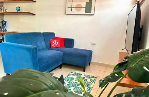 Norte Apartment | Apartamento de 2 dormitorios cerca a la playa, con WiFi en Santa Marta