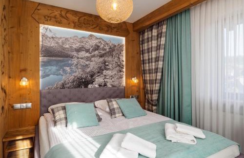 Male Ciche Apartment | Apartamenty Małe Ciche z jacuzzi ogrodowym, widokiem na TATRY i SKY WALK