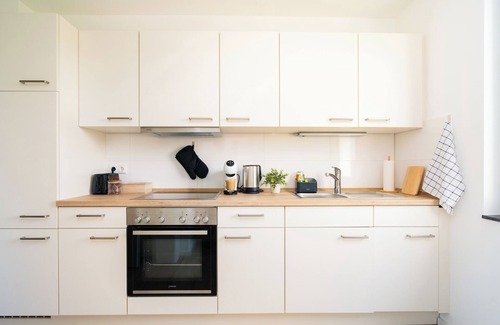 Zarrentin am Schaalsee Apartment | Apartment on the Schaalsee - New build - Sunny balcony - Stylish - SmartTV - UNESCO