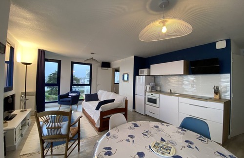 Le Pouldu Apartment | Apartment 4 people SEA FACE - THE POULDU - CLOHARS-CARNOËT4