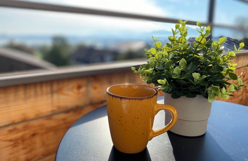Rimsting Apartment | Apartment 60sqm with balcony and mountain view