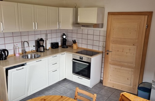 Bergen Apartment | Apartment 70 sqm with 1 separate bedroom on the first floor.