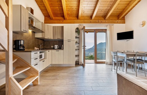 Tremosine Other | Apartment "Agriturismo Bocca Nevese Betulla" with Lake View, Garden & Wi-Fi