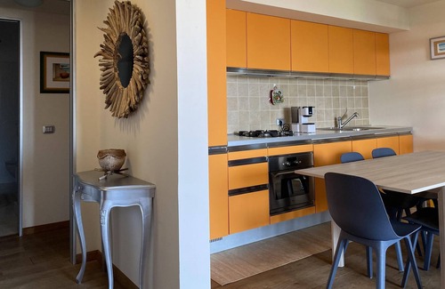 Marciana Marina Apartment | Apartment Alba 2 close to the Beach with Sea View, Mountain View & Terrace