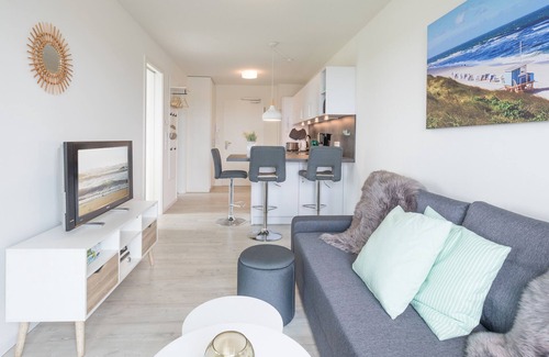 Norderhafen Apartment | Apartment Ankerplatz No. 7 on Nordstrand for up to 3 people