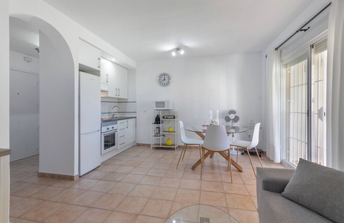 Lepe Apartment | Apartment 'Apartamento Palo Verde Golf' with Shared Pool, Private Terrace and Wi-Fi