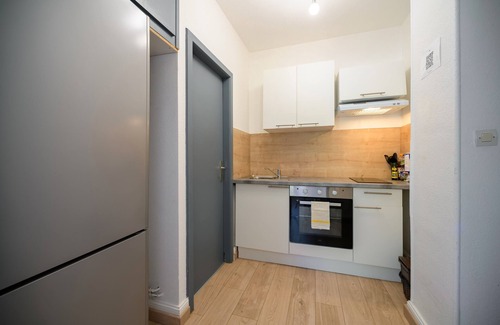 Munster Apartment | Apartment 'Au Petit Meuh'ster' with Mountain View, Shared Garden and Wi-Fi