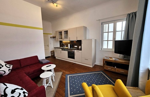 Borkum Apartment | Apartment 'Aurora 1' with Shared Garden and Wi-Fi