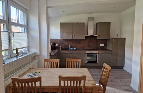 Borkum Apartment | Apartment 'Aurora 5' with Shared Garden and Wi-Fi