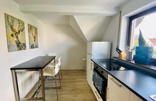 Neu-Ulm Apartment | Apartment 'Auszeit-Ort Mit Wohlfühl-Garantie' with Balcony and Wi-Fi