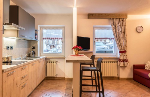 Canazei Apartment | Apartment 'Betites 1' with Mountain View, Shared Garden and Wi-Fi
