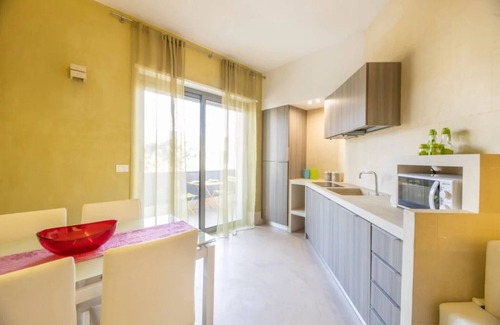 Otranto Apartment | Apartment 'Biancomare Otranto - Apt 1' with Balcony, Wi-Fi and Air Conditioning