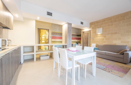 Otranto Apartment | Apartment 'Biancomare Otranto - Apt 4' with Balcony, Wi-Fi and Air Conditioning
