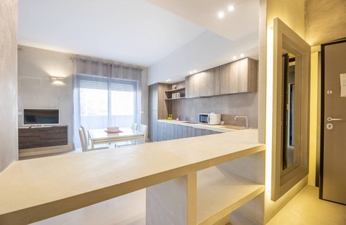 Otranto Apartment | Apartment 'Biancomare Otranto - Apt 4' with Balcony, Wi-Fi and Air Conditioning