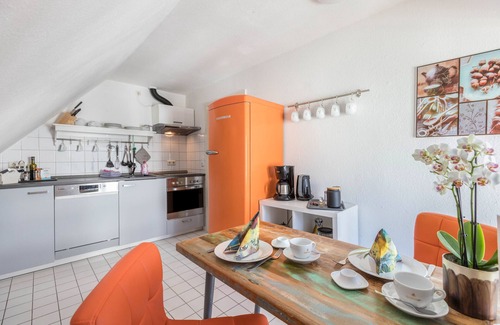 Friedrichstadt Apartment | Apartment "Blumenhaus Friedrichstadt" with Wi-Fi
