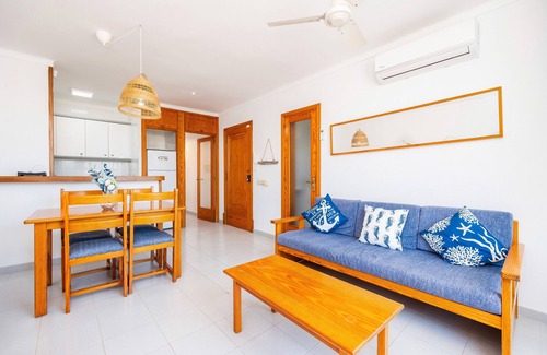 Colonia Sant Jordi Apartment | Apartment 'Can Vidal Ibiza' with Private Balcony and close to the beach