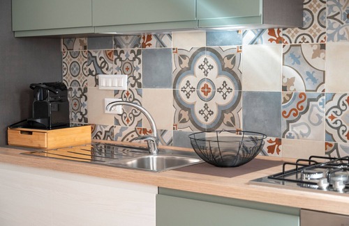 Martano Apartment | Apartment 'Corte Curatolo - Ciuri' with Shared Terrace, Wi-Fi and Air Conditioning