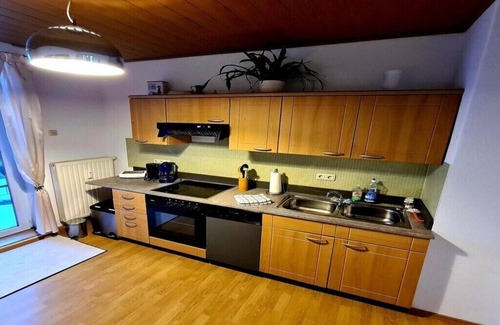 Dorfstadt House | Apartment in Falkenstein with fireplace