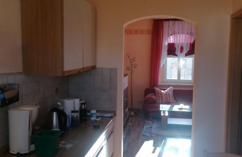 Plauen Apartment | Apartment DG, shower, WC, living room/bedroom - Ferienwohnungen Hochmuth