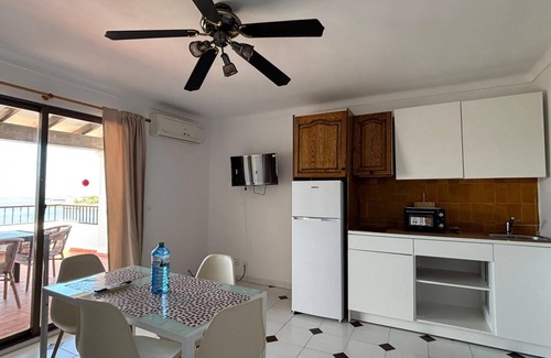 Portinatx Apartment | Apartment 'Vista Mar 2Bb' with Sea View, Wi-Fi and Air Conditioning