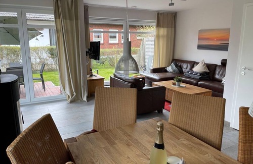 Borkum Apartment | Apartment Ferienhaus Acht A