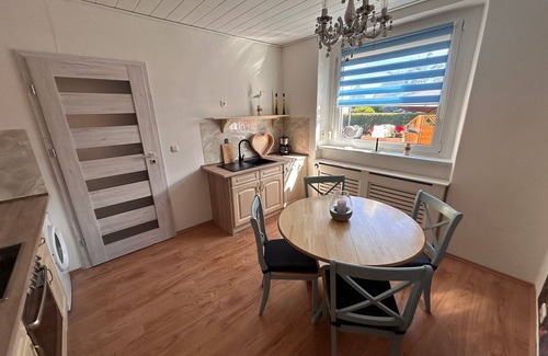 Ueckermuende Apartment | Apartment 'Ferienwohnung Gitti Ueckermünde' with Private Terrace and Wi-Fi