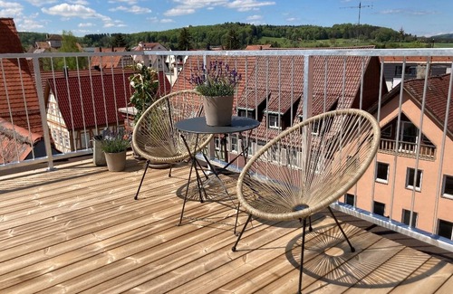 Muensingen Apartment | Apartment 'Ferienwohnung Rahel' with Shared Terrace and Wi-Fi
