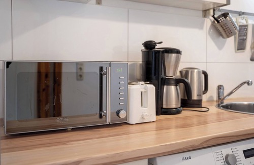 Lychen Apartment | Apartment 'Ferienwohnung Nr 3' with Shared Terrace, Shared Garden and Wi-Fi