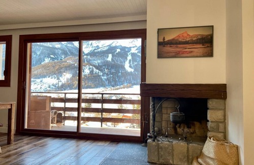 Monetier-les-Bains Apartment | Apartment monétier les bains very nice view and warm 5 persons