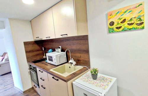 Veliko Tarnovo Apartment | Apartment Halite 1BDR with WiFi and AC