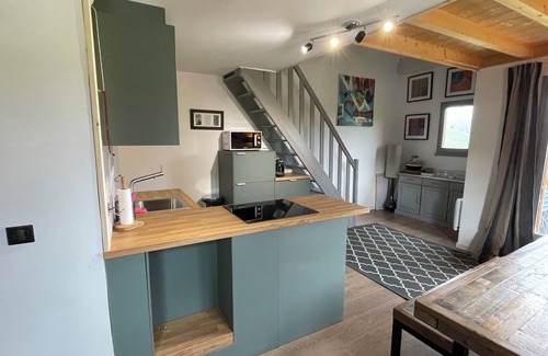 Manigod Apartment | Apartment Harikoa, sleeps 5, next to piste, Col de Merdassier.
