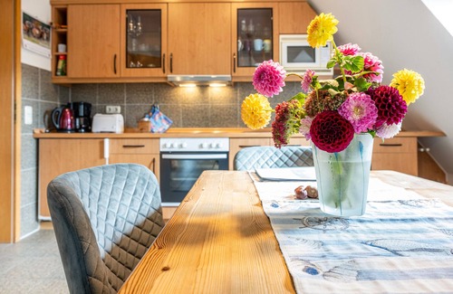Nordstrand Apartment | Apartment 'Hauke Haien' with Private Terrace and Shared Garden