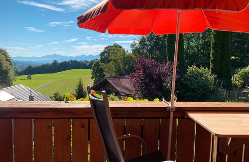 Bad Kohlgrub Apartment | Apartment 'Haus im Oberland - Fewo Berg' with Mountain View, Balcony and Wi-Fi