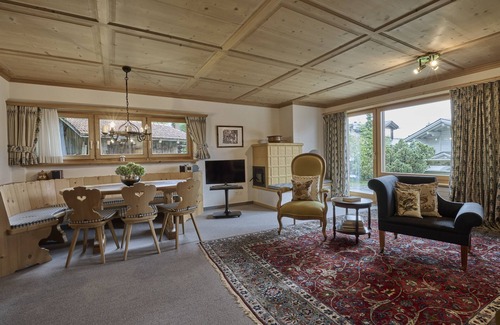 Klosters Platz Apartment | Apartment 'Haus Sponda' with Balcony and Wi-Fi